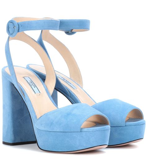 prada sandals blue thong|prada platform sandals outlet.